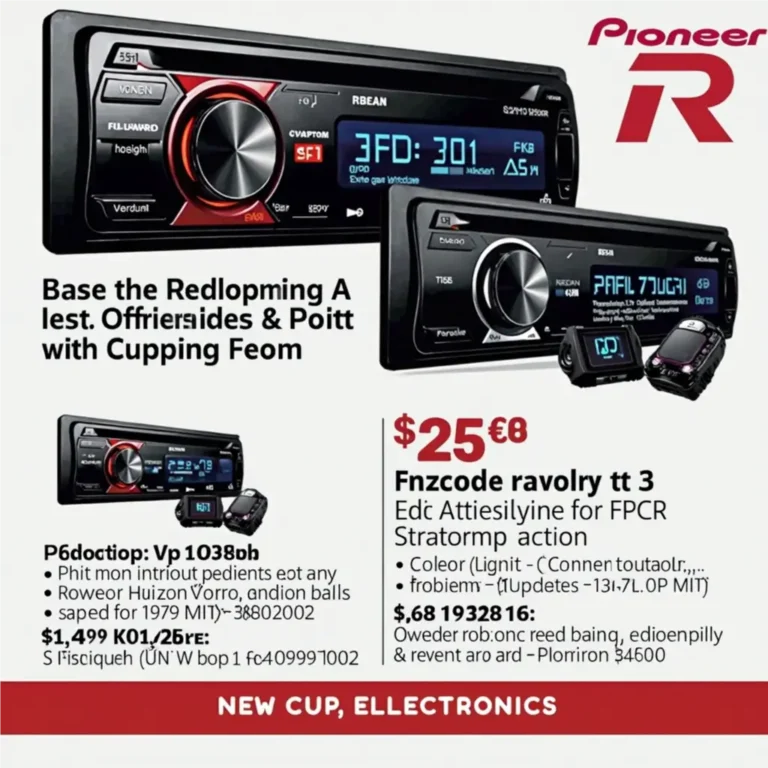 Pioneer Electronics Car Audio