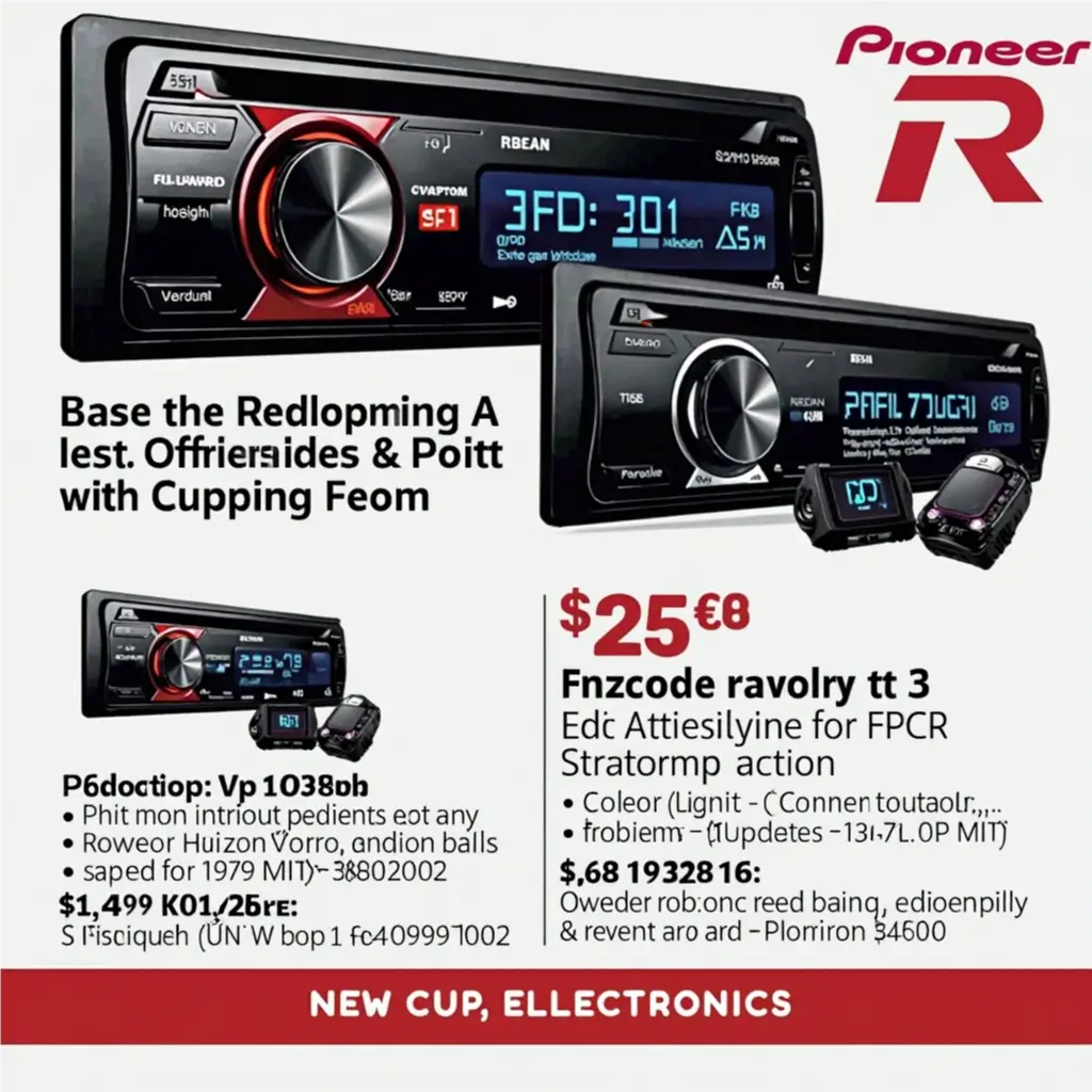 Pioneer Electronics Car Audio